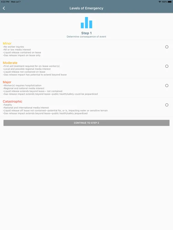 Amulet Response iPad 應用截圖