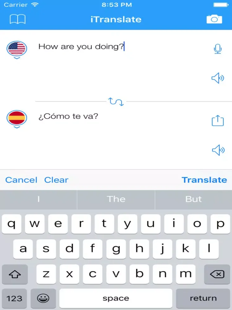 Voice & Scanner Translator - Translate Photo, Camera Scanner, OCR Document Grabber iPad  スクリーンショット