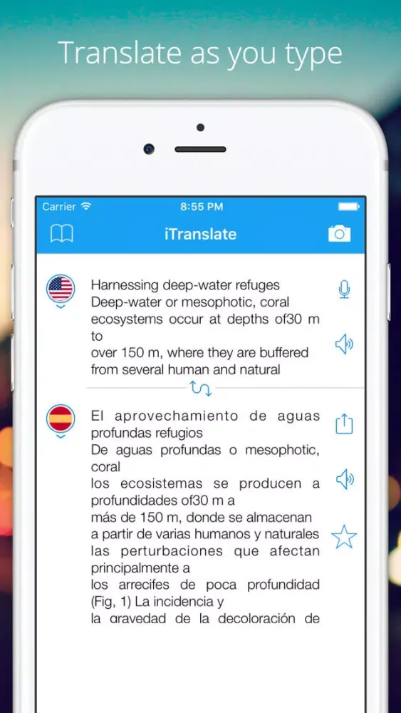 Voice & Scanner Translator - Translate Photo, Camera Scanner, OCR Document Grabber スクリーンショット