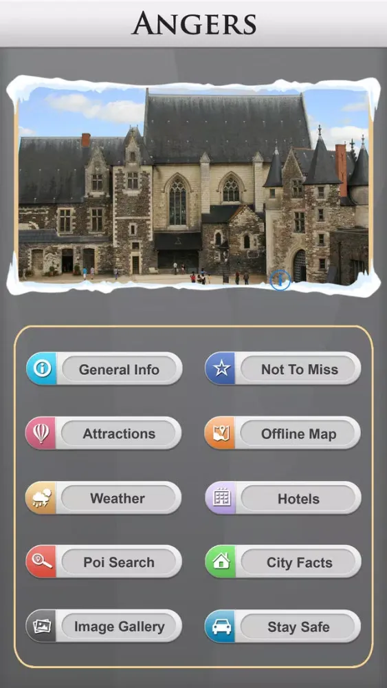 Angers Offline Travel Guide Ekran Görüntüleri