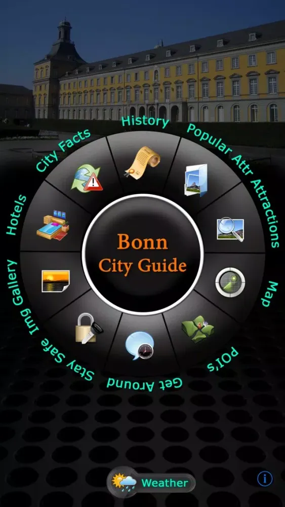 Bonn Offline Map Travel Guide应用截图