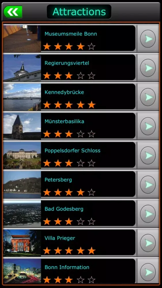 Bonn Offline Map Travel Guide应用截图
