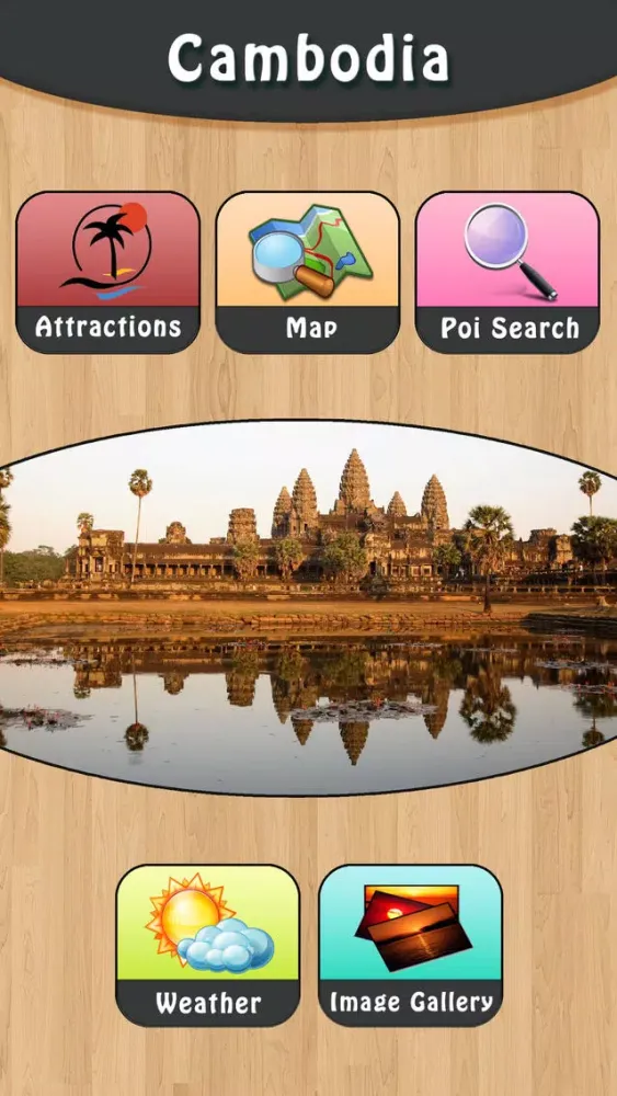 ภาพหน้าจอของ Cambodia Tourism Guide