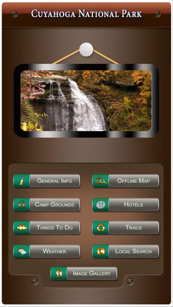 Cuyahoga National Park應用截圖
