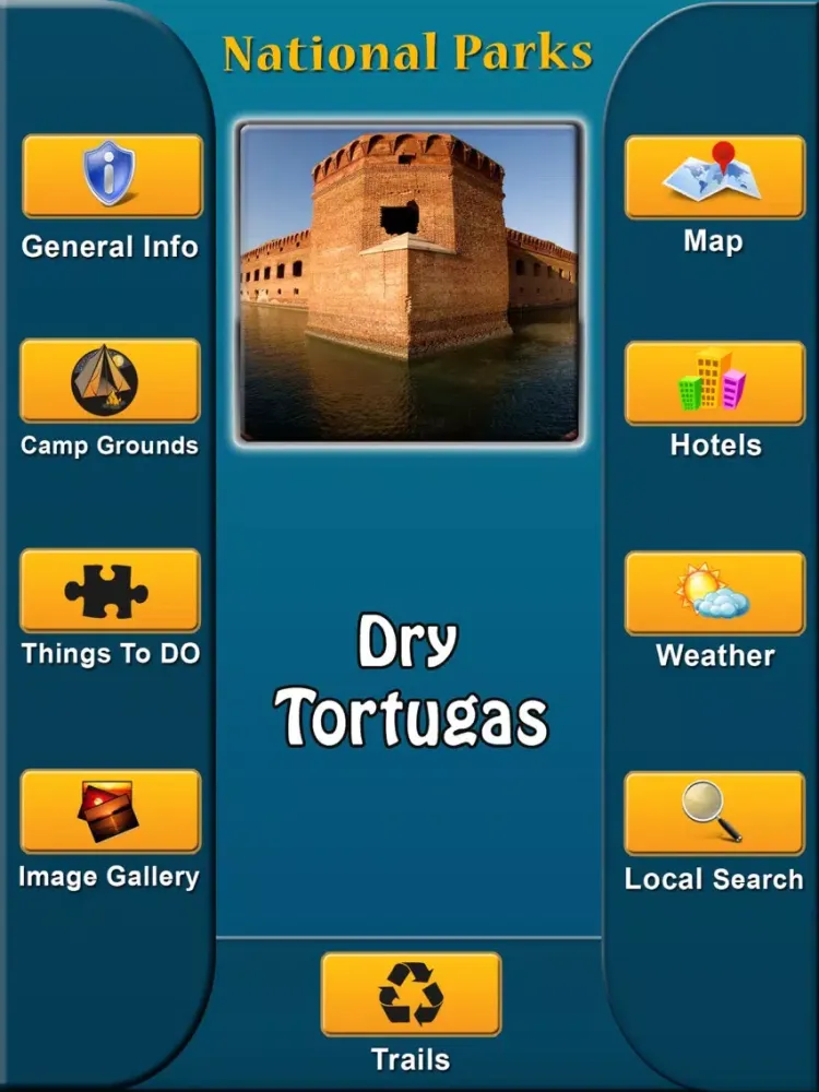 Capturas de pantalla de Dry Tortugas National Park iPad 