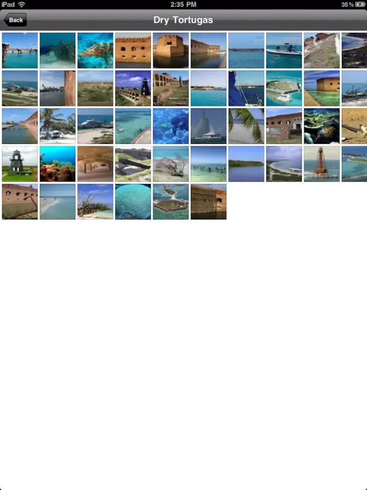 Capturas de pantalla de Dry Tortugas National Park iPad 