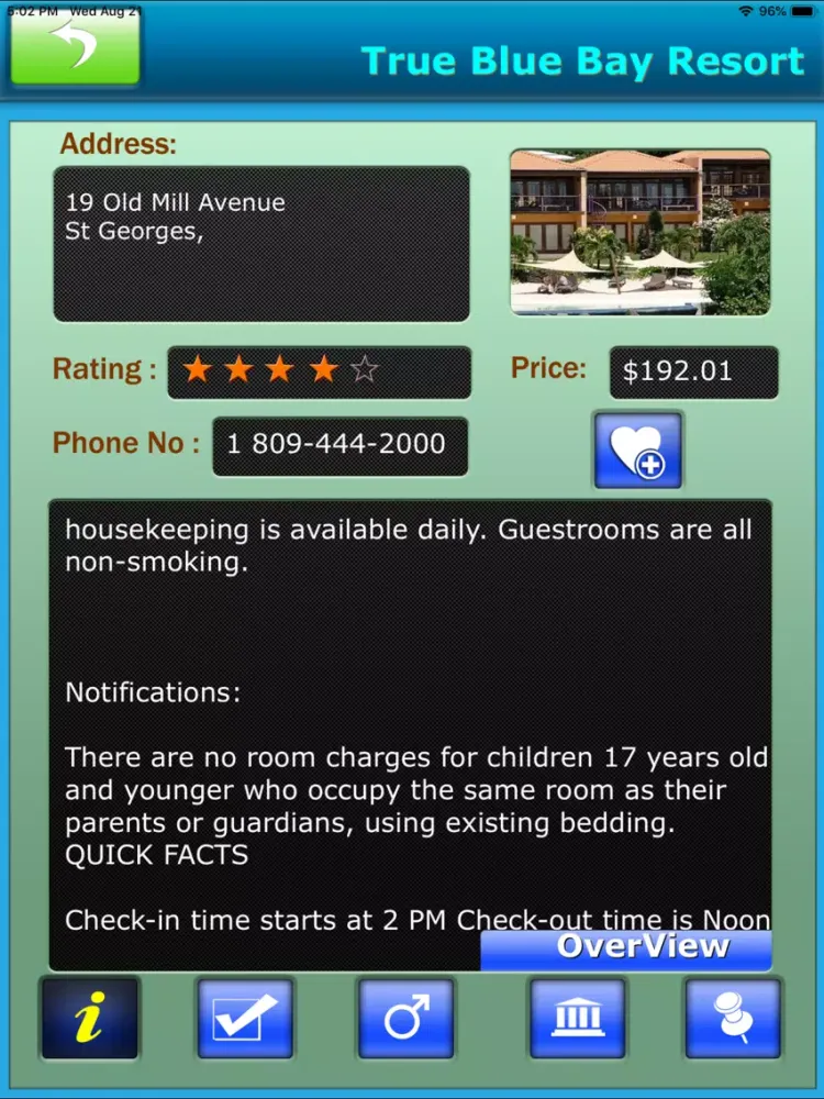 Grenada Offline Map Guide iPad  스크린샷