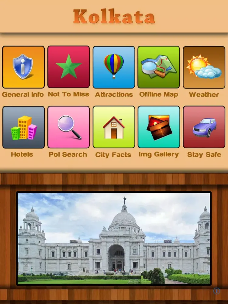 Capturas de pantalla de Kolkata Offline Map Explorer iPad 