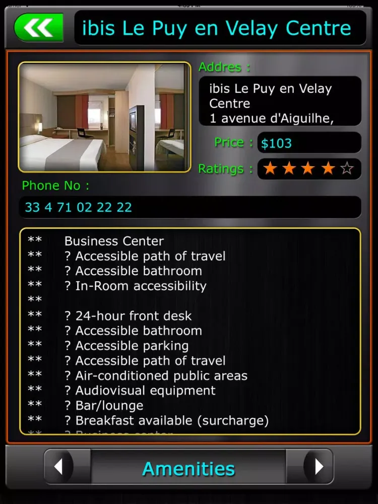 Capturas de tela do Le Puy-en-Velay Offline Guide iPad 