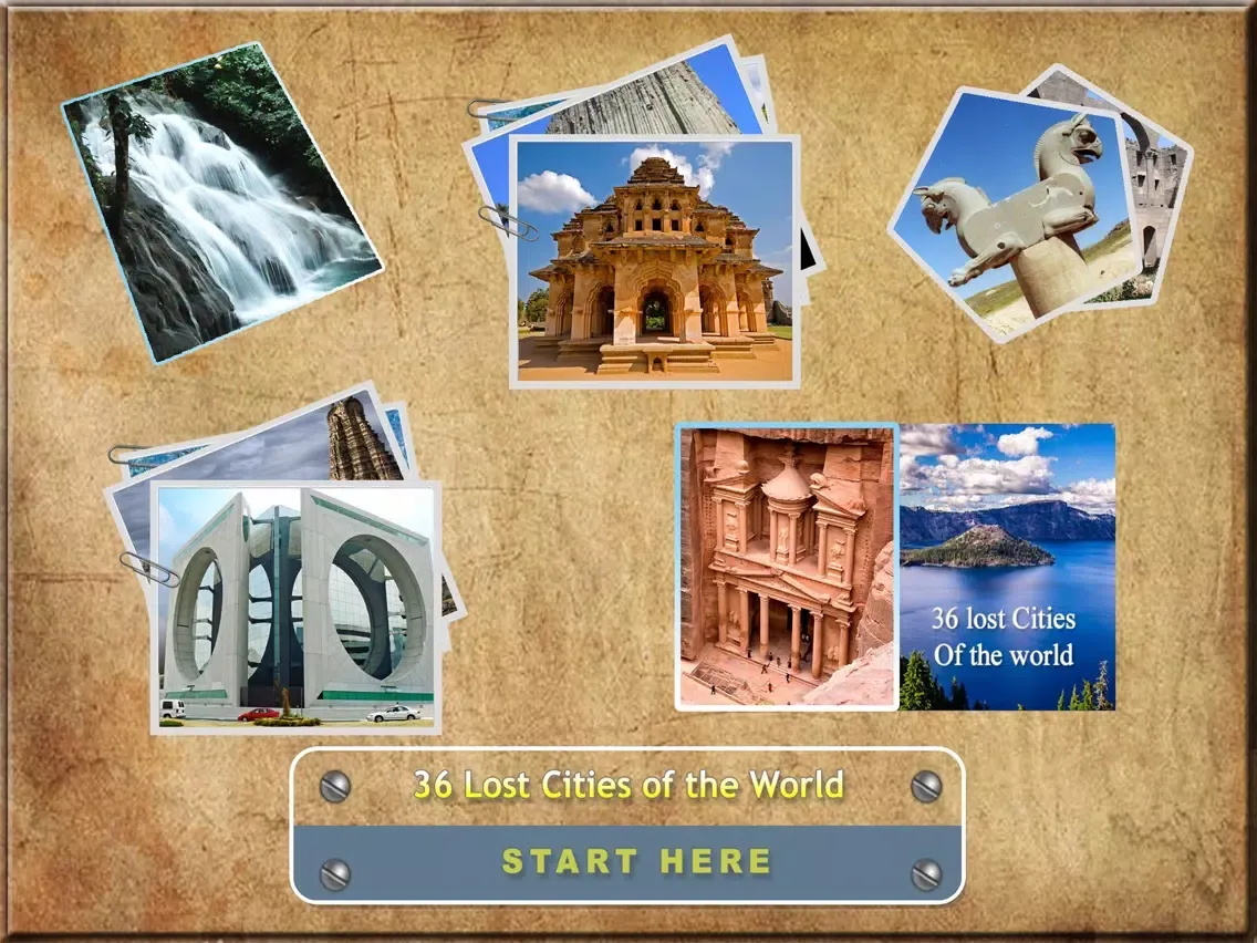 36 Lost Cities Of The World iPad  Screenshots