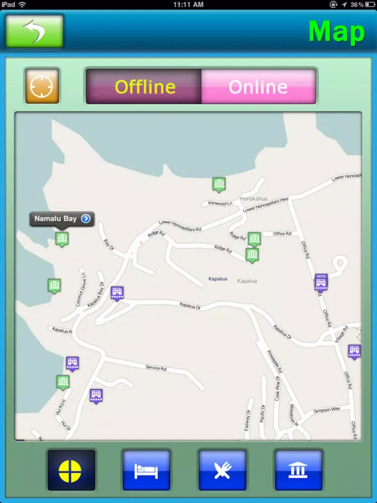 Maui - Hawaii Offline Travel iPad  स्क्रीनशॉट