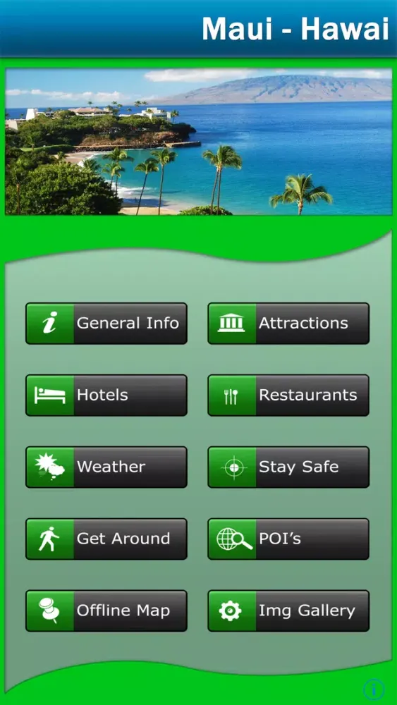 Maui - Hawaii Offline Travel स्क्रीनशॉट