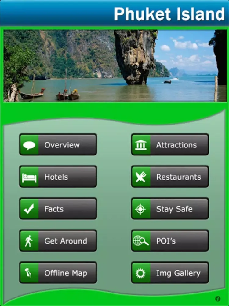 Phuket Island Offline Travel iPad  স্ক্রিনশট