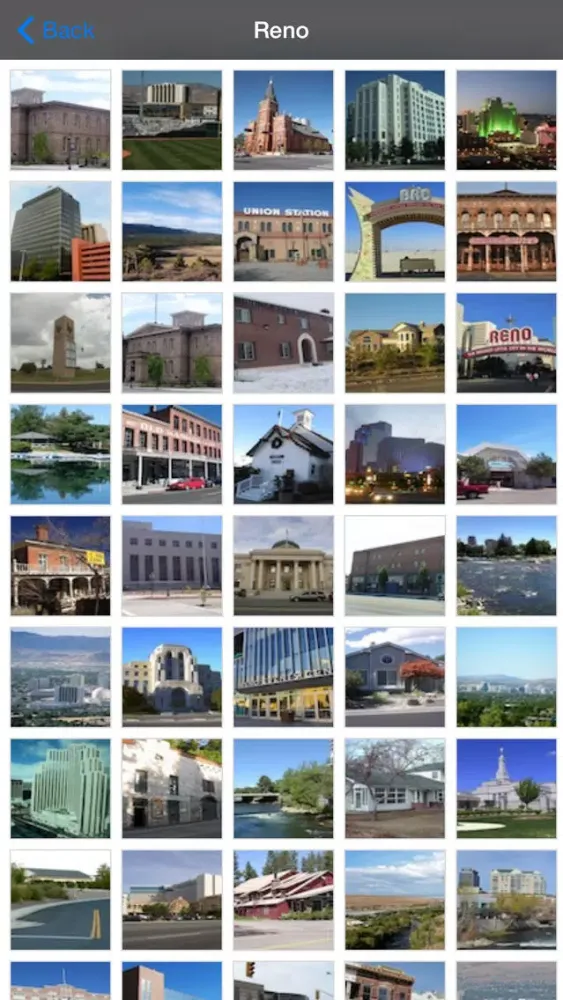 Reno City Travel Explorer سکرین شاٹس