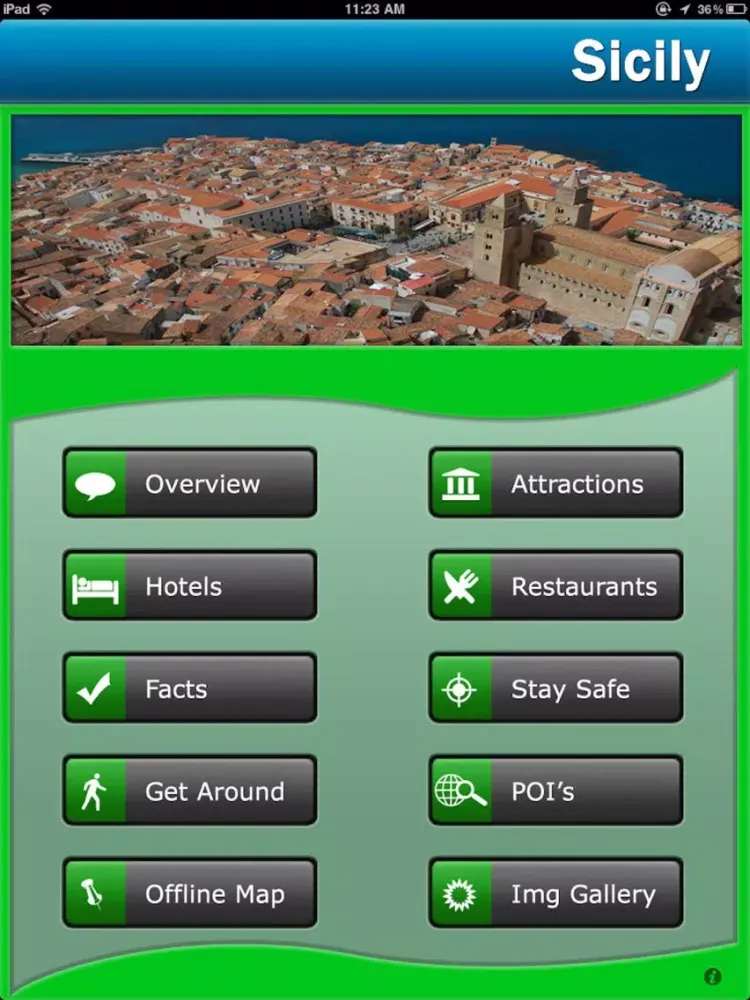 Capturas de pantalla de Sicily Offline Travel Explorer iPad 