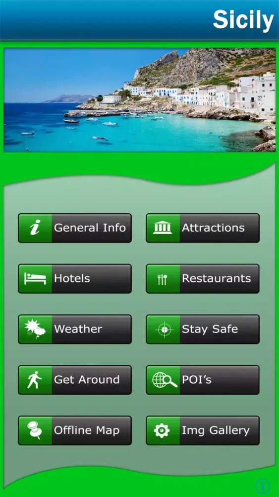Capturas de pantalla de Sicily Offline Travel Explorer