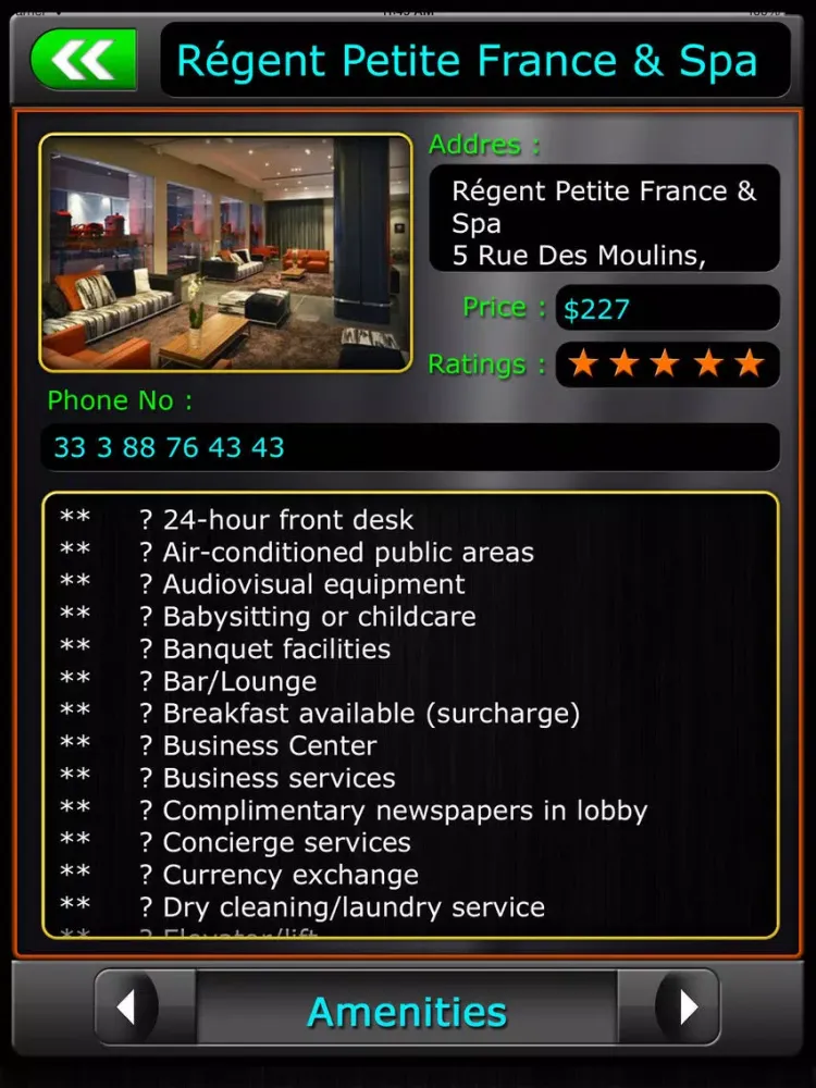 Ảnh chụp màn hình của Strasbourg Offline Explorer iPad 