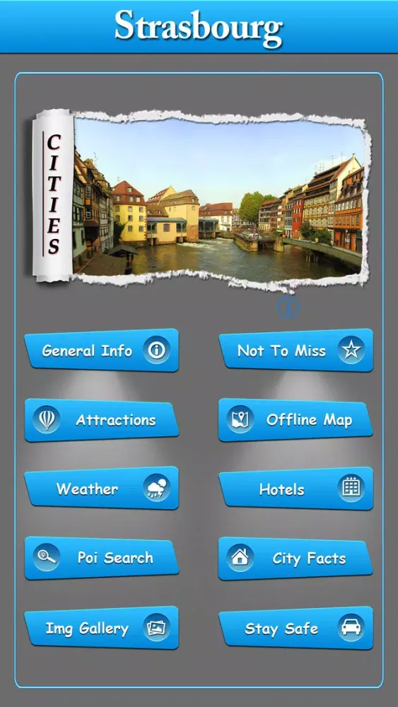 Ảnh chụp màn hình của Strasbourg Offline Explorer