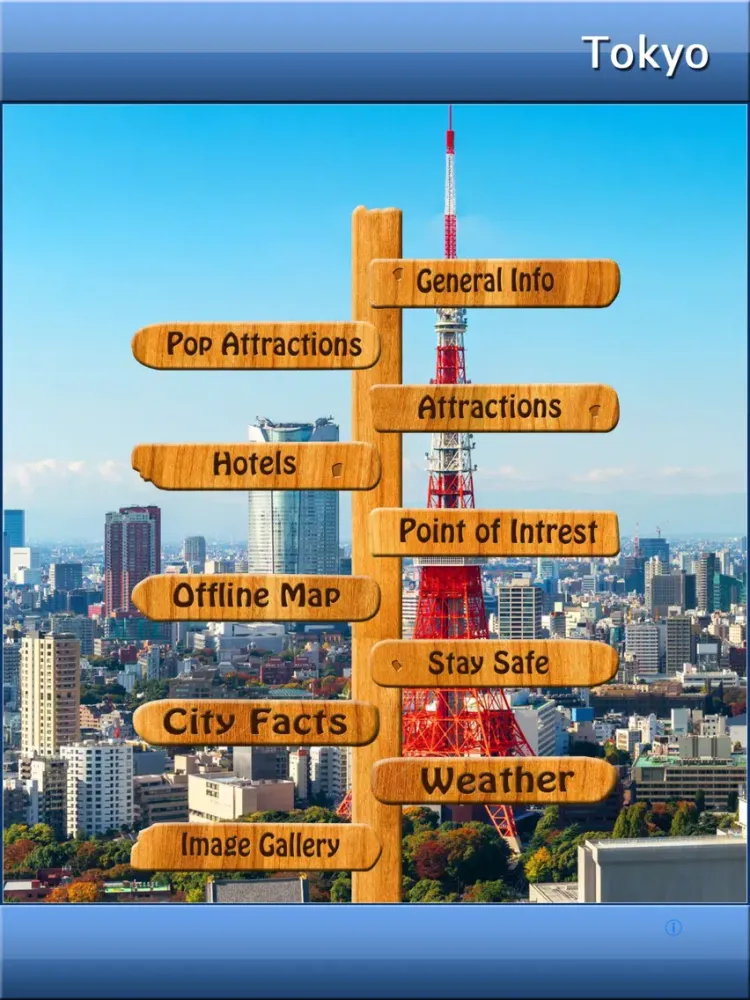 Captures d'écran de Tokyo Offline Map Travel Guide iPad 