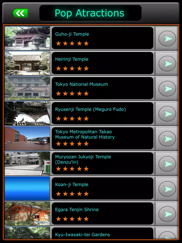 Captures d'écran de Tokyo Offline Map Travel Guide iPad 