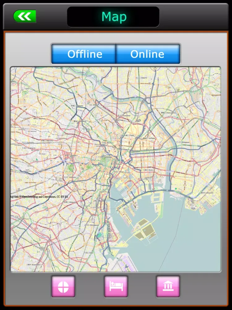 Captures d'écran de Tokyo Offline Map Travel Guide iPad 