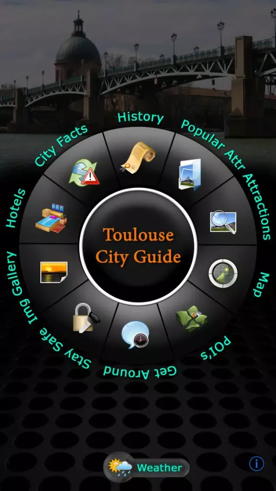 Toulouse Offline Map Guide应用截图