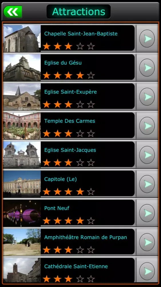 Toulouse Offline Map Guide应用截图