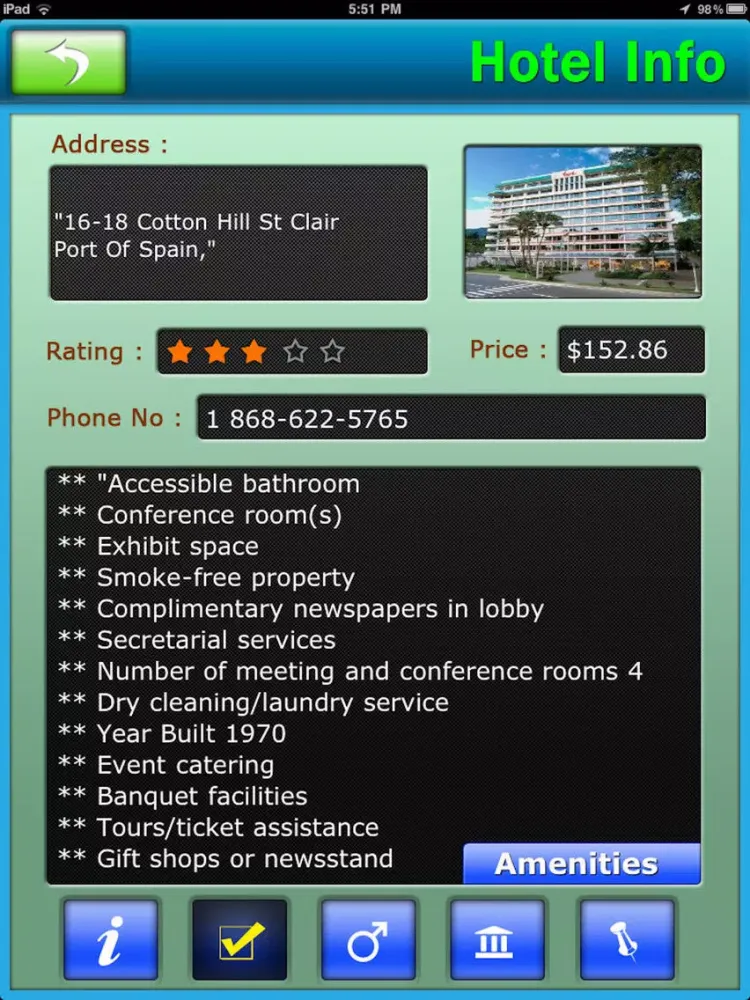 تصاویر Trinidad & Tobago Offline Map iPad 