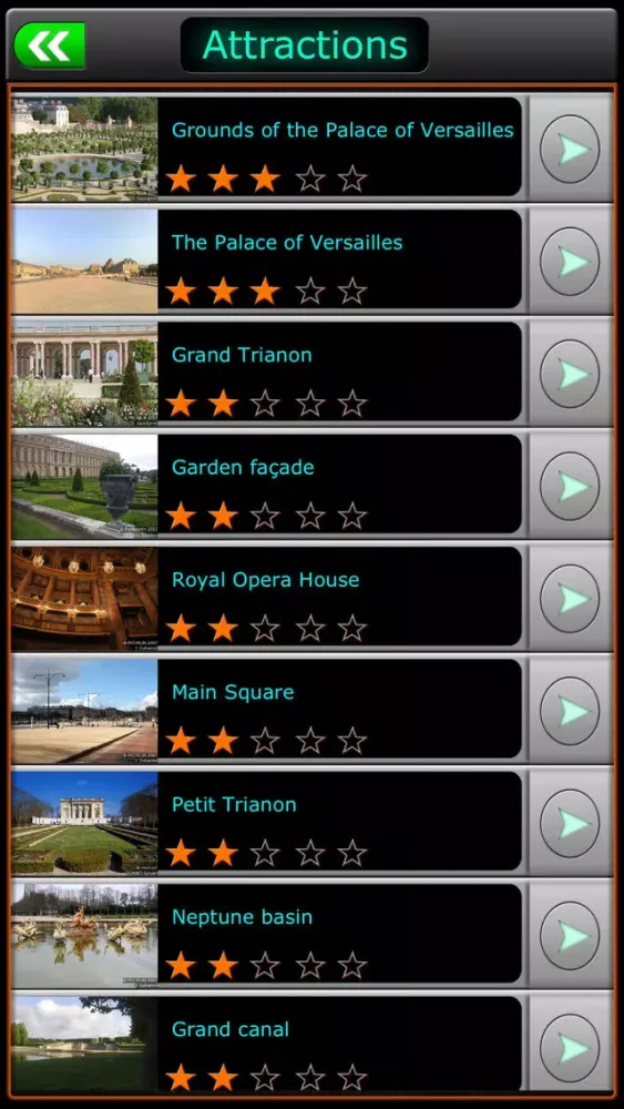 Versailles Offline Map Guide سکرین شاٹس
