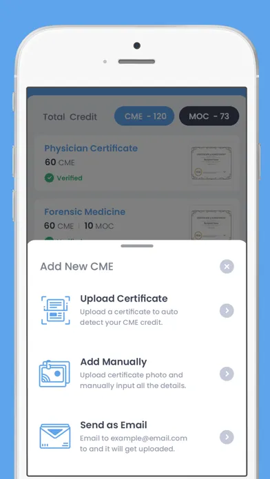 Ảnh chụp màn hình của CME - Store, Retrieve & Report