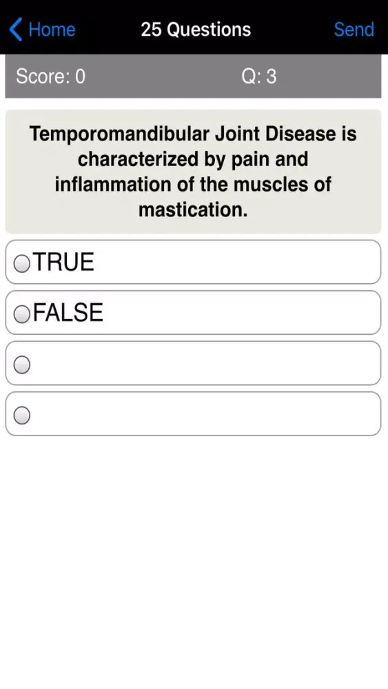 Learning Human Diseases Quiz স্ক্রিনশট