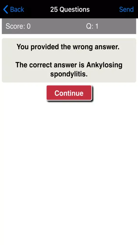 Tangkapan layar Learning Immunology Quiz