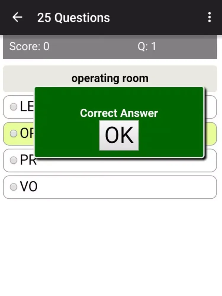 Medical Acronyms & Abbreviations Quiz iPad  Screenshots