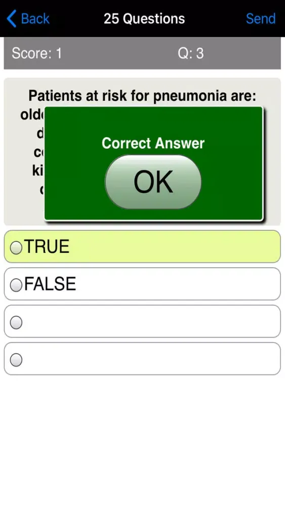 Learning Pulmonology Quiz سکرین شاٹس
