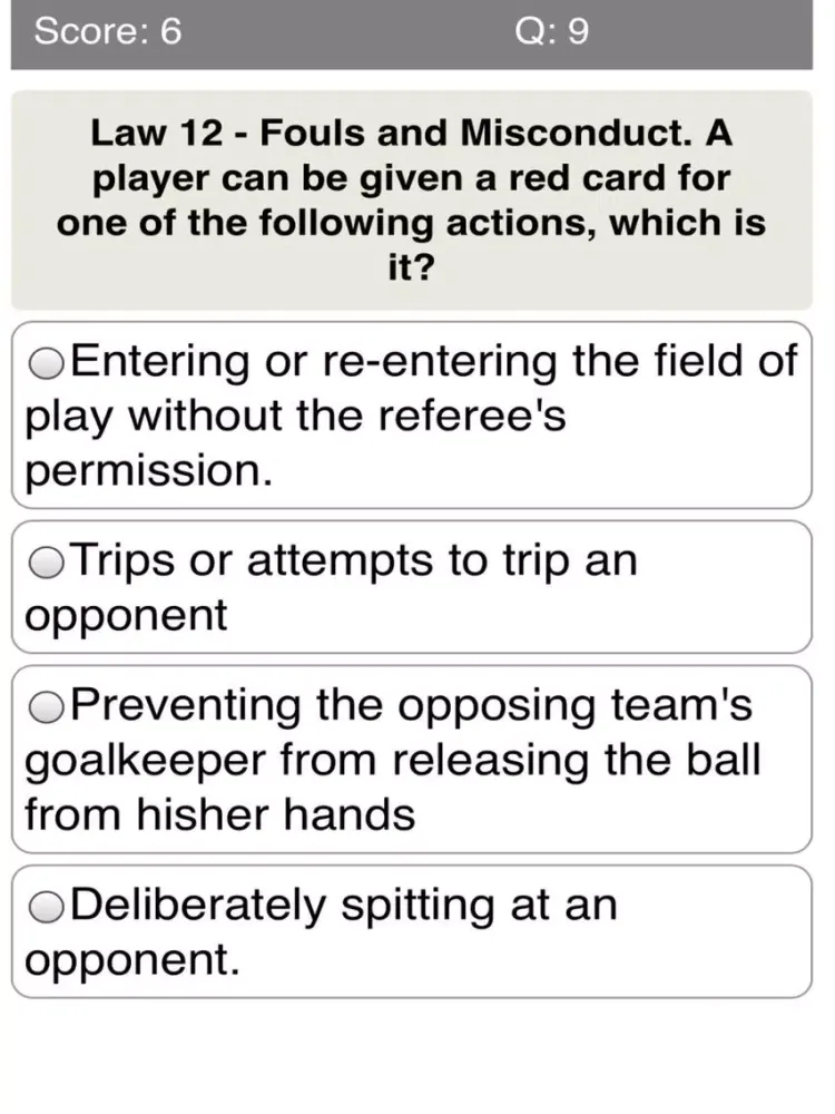تصاویر Football Soccer Trivia Quiz iPad 