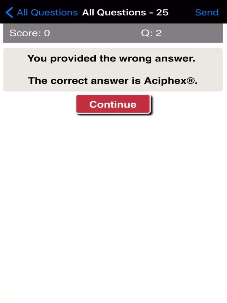 Capturas de pantalla de Top 200 Drugs Quiz iPad 