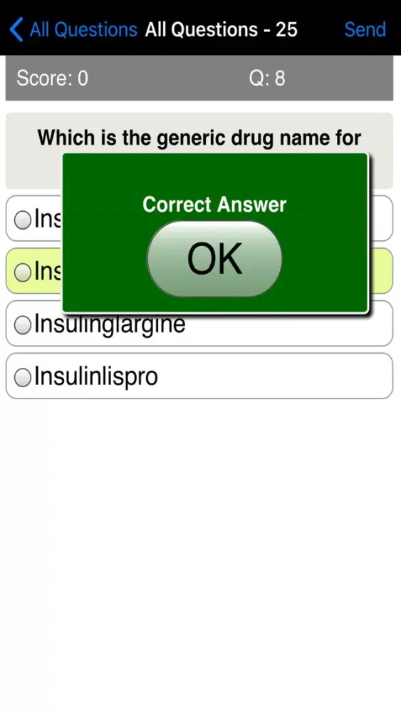 Capturas de pantalla de Top 200 Drugs Quiz