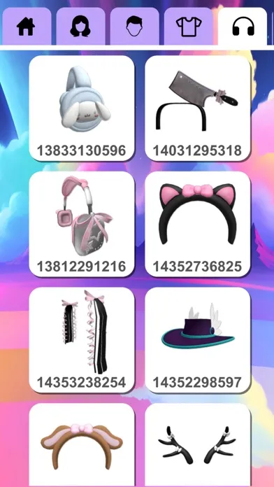 Capturas de pantalla de Outfit ID