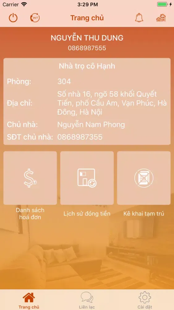 Captures d'écran de iTro - Tìm là thấy, ở là thích
