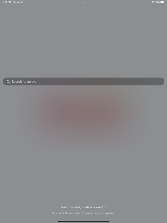 Itron Events iPad  Screenshots
