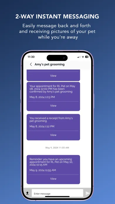 Ảnh chụp màn hình của Amy's Pet Grooming