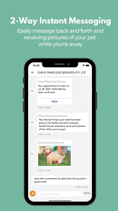 Zrzuty ekranu Chevy Paws Doggy Daycare
