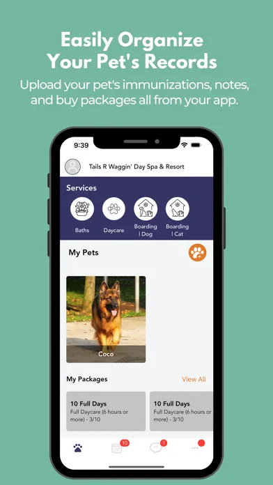 Captures d'écran de Tails R Waggin Day Spa &Resort