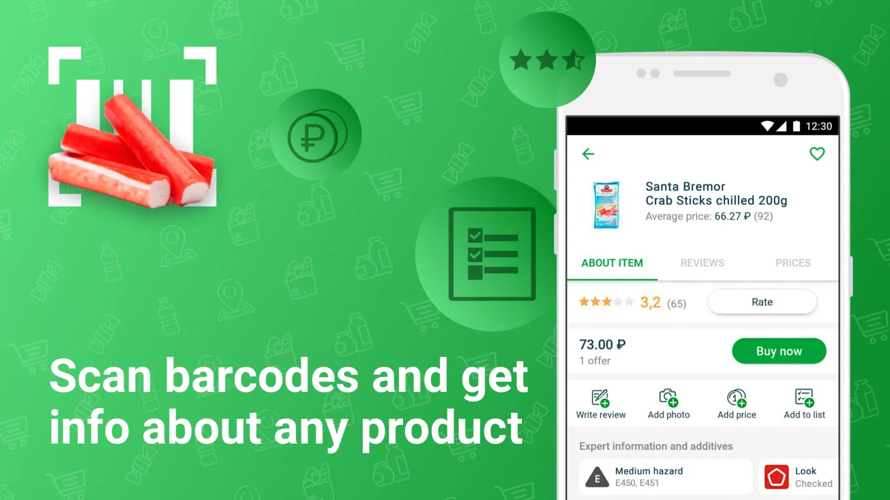 Ảnh chụp màn hình của Rate&Goods