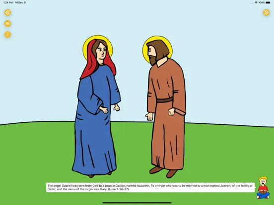 Captures d'écran de Christmas Bible Story iPad 