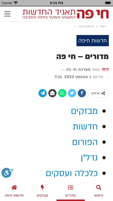 تصاویر חי פה - חדשות חיפה