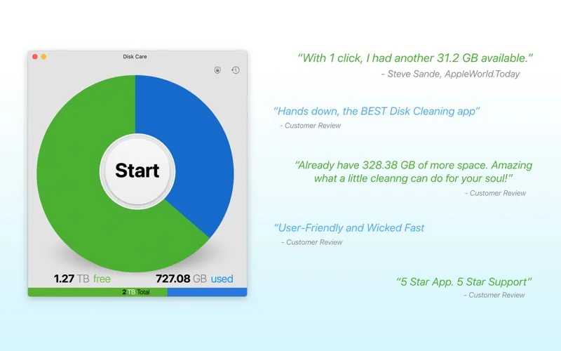 Disk Care: Drive Space Cleaner Screenshots