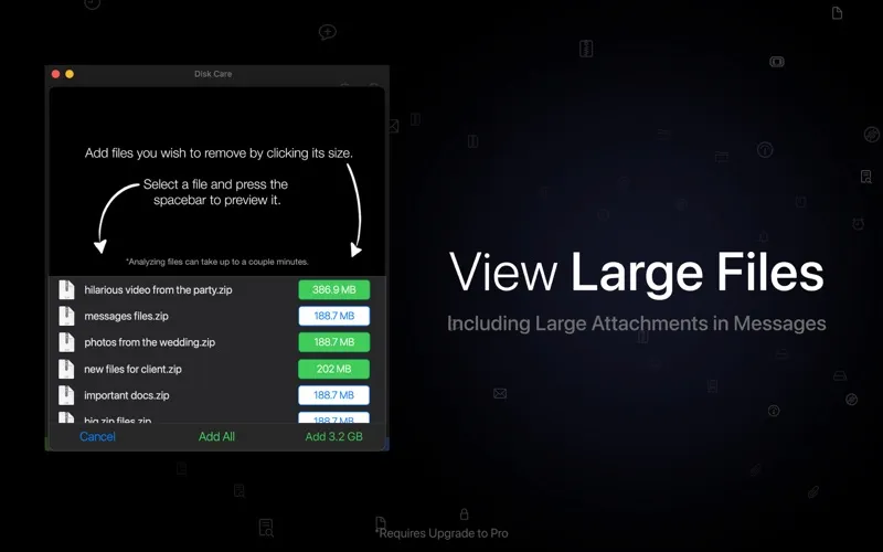 Disk Care: Drive Space Cleaner Screenshots