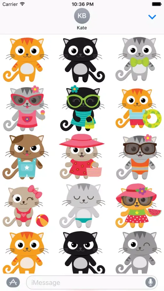 Catsters - Cat Stickers Screenshots
