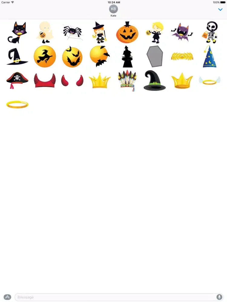 تصاویر Halloween for Stickers iPad 